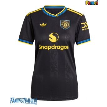 Manchester United Tricou Fotbal Replică 2025-26 Femei Treilea